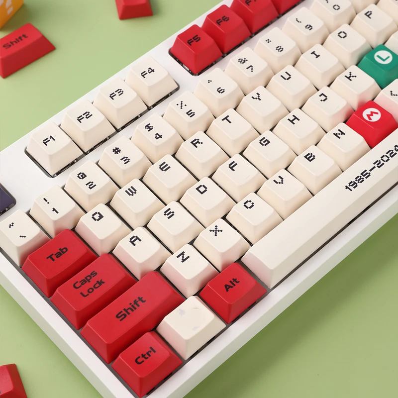 Teclas PBT personalizadas para Gaming de tableta, 125 teclas, Game Boy, Mini teclado mecánico, Suirable