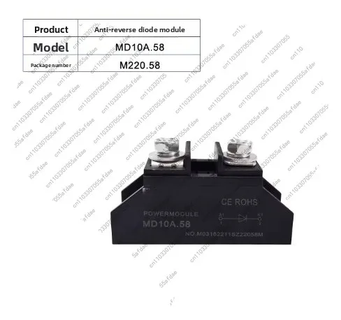 1pc small diode anti-reverse module md10a md15a md20a md25a withstand voltage 1000v