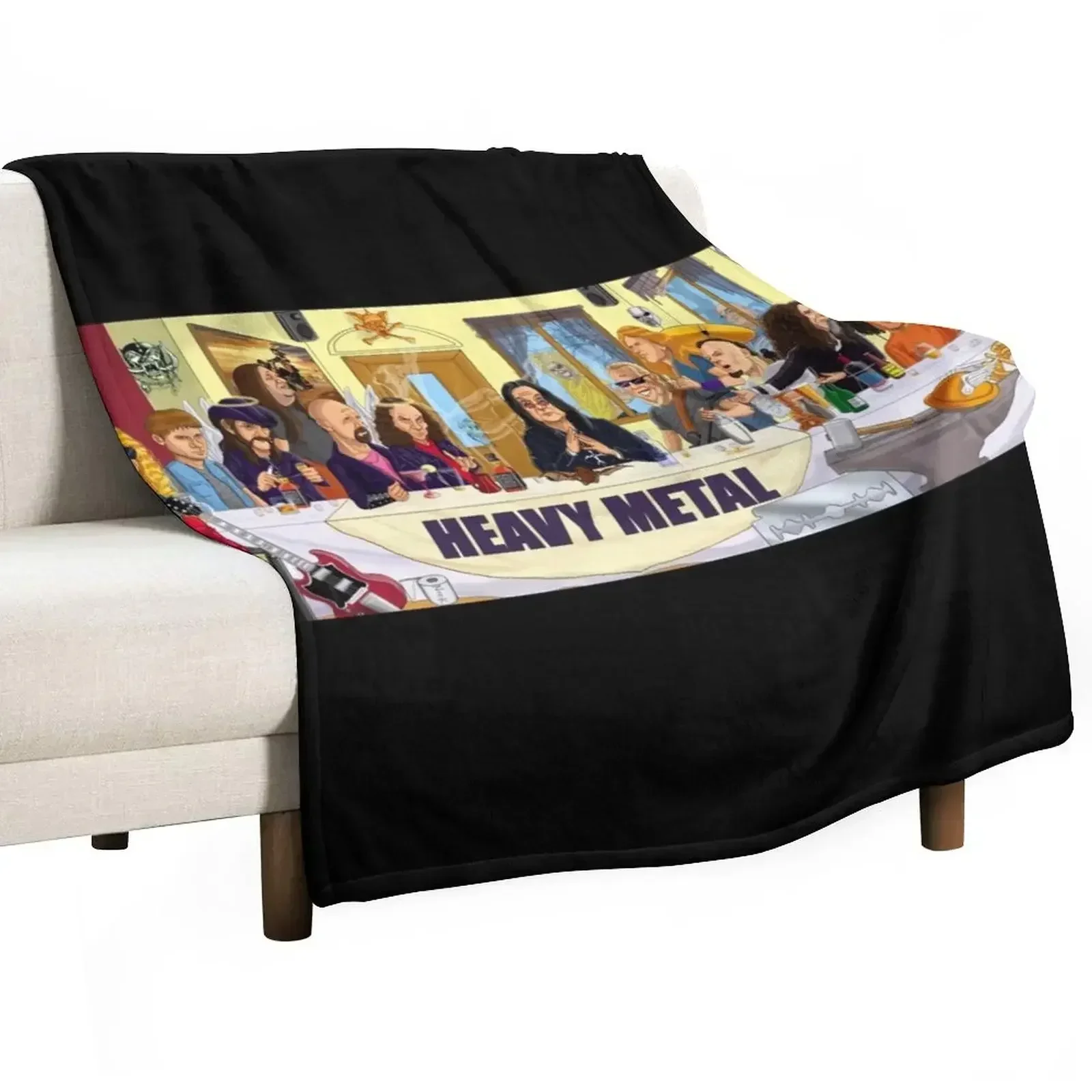 

The Heavy Metal Supper Throw Blanket cosplay anime Weighted Luxury Designer Blankets