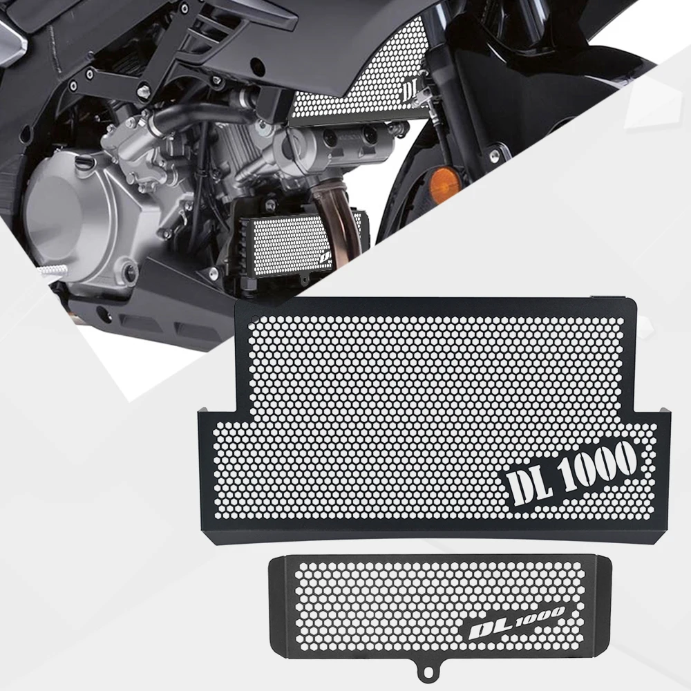 

Motorcycle FOR SUZUKI V-STROM DL1000 VSTROM 1000 V-STROM 1000 DL1000 Radiator Grille Guard Protector Cover 2004 2005 2006 2007