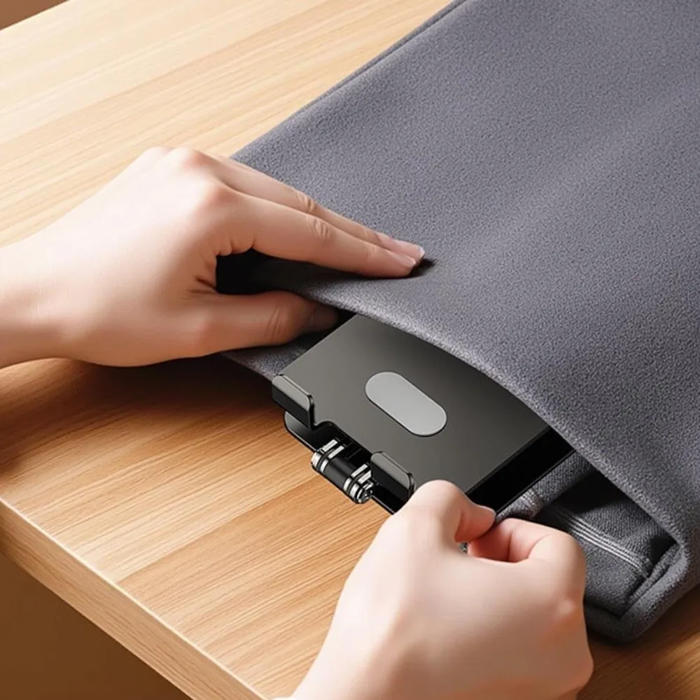 

Вращающаяся складная подставка для планшета, металлический каркас, многоугольный складной держатель для планшета, противоскользящий регулируемый кронштейн для планшета и телефона