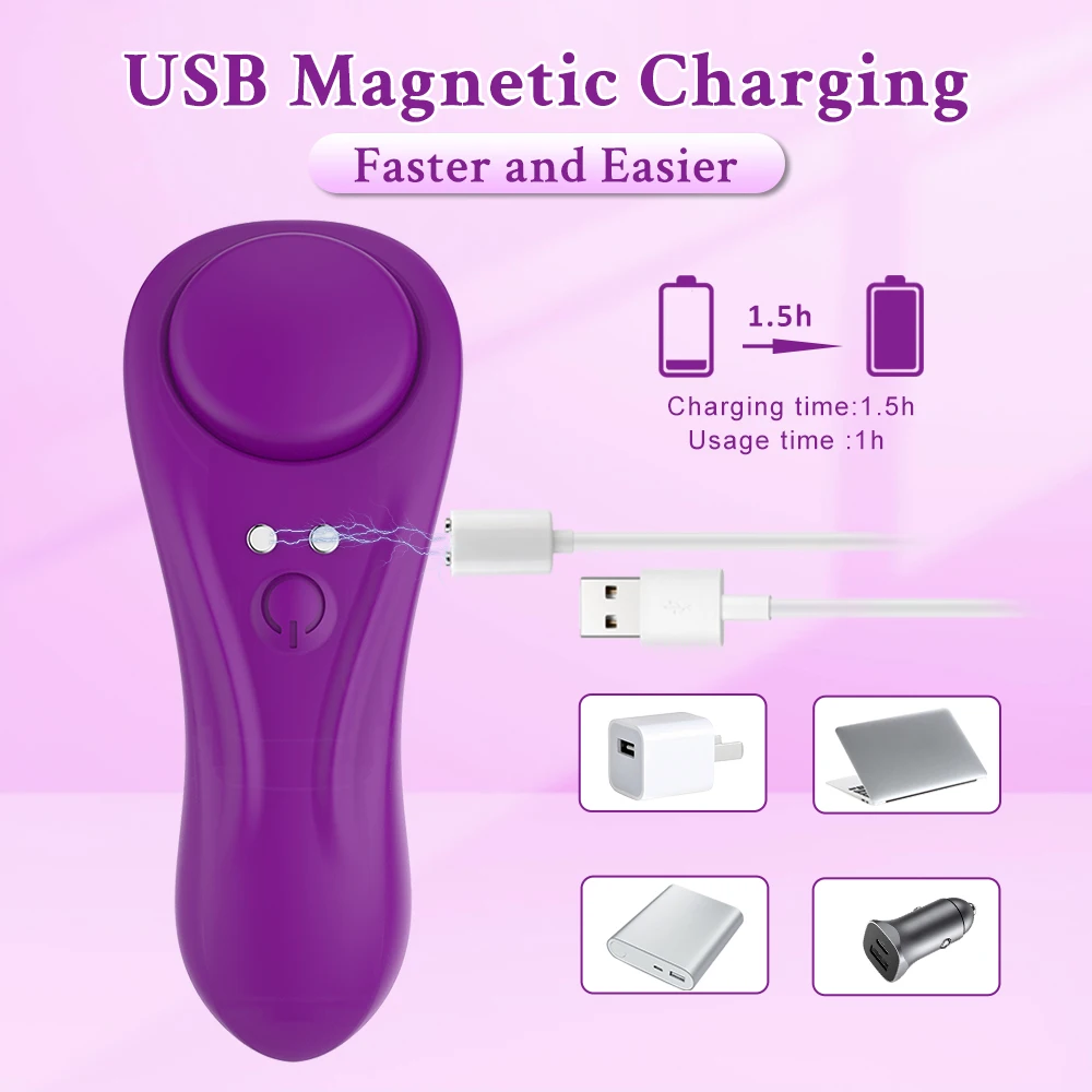 Remote Control Vibrator For Women Panties Vibrator With Magnetic Clip Multiple Stimulation Vibrating Waterproof Wearable Sex Toy