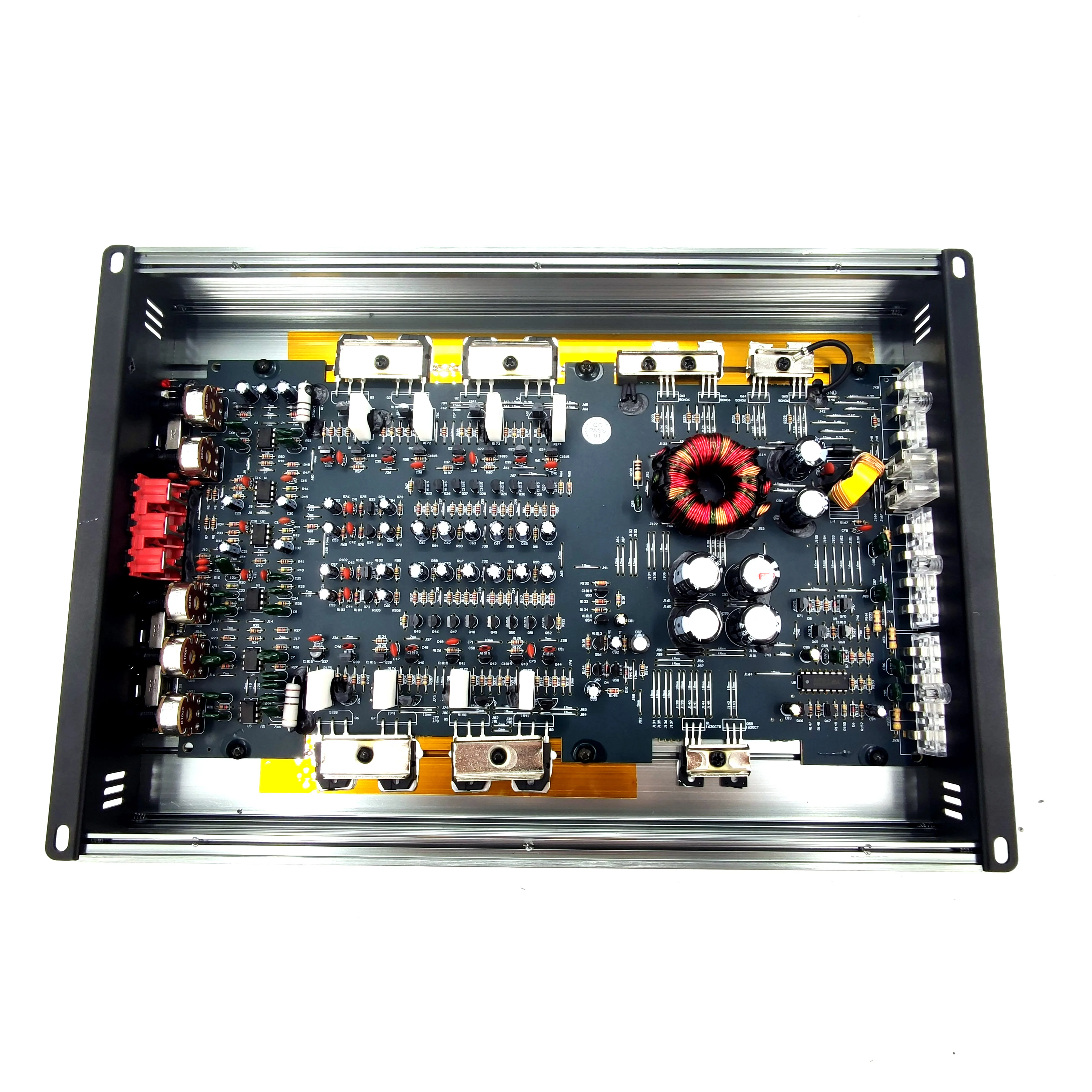 Factory Price Car Sound 4 Channel Amplifier Class AB Subwoofer Auto Car Sound System Car Subwoofer Box