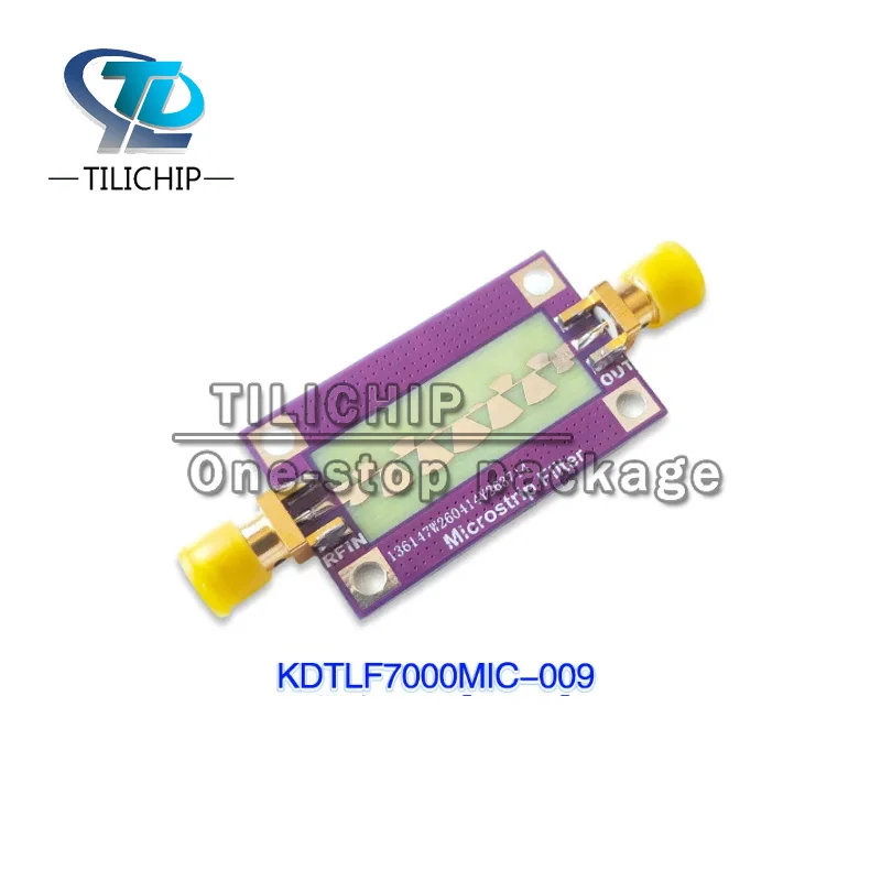 KDTLF7000MIC-009 DC-6GHz Low-Pass Microstrip Passive Filter, RF Microwave Device, Communication Filter