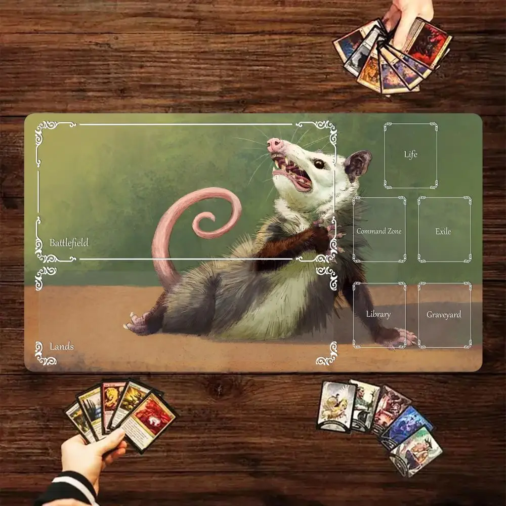 

Игровой коврик Magic Card со зонами mtg Playmat Strange Fantasy дизайн мыши аниме Настольный коврик геймерская клавиатура расширение игровой коврик для мыши
