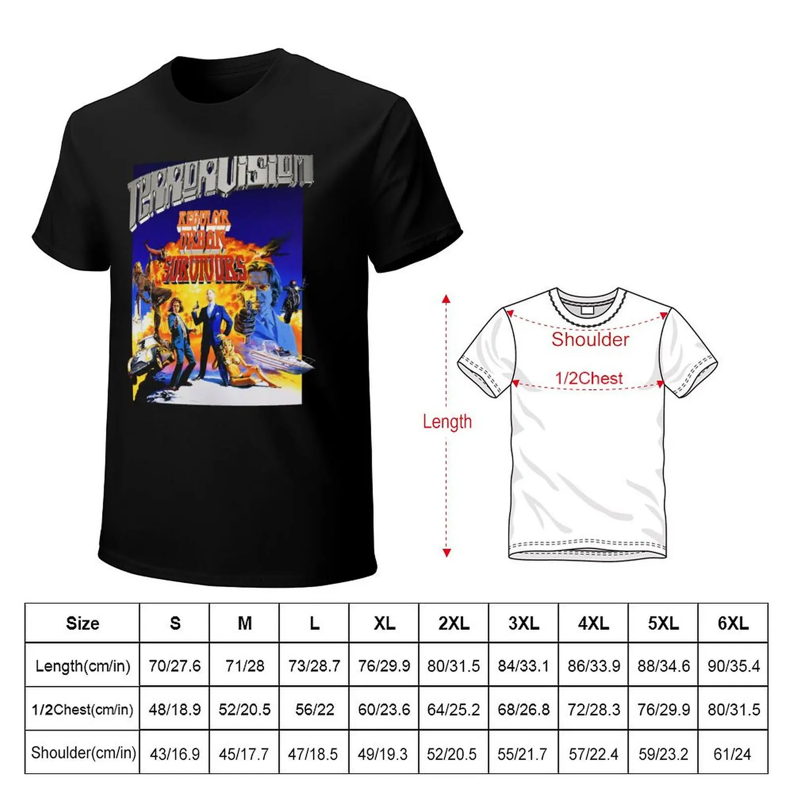 Terrorvision, How to make friends and influence people, regular urban survivors, Formaldehyde, shaving peaches, T-Shirt