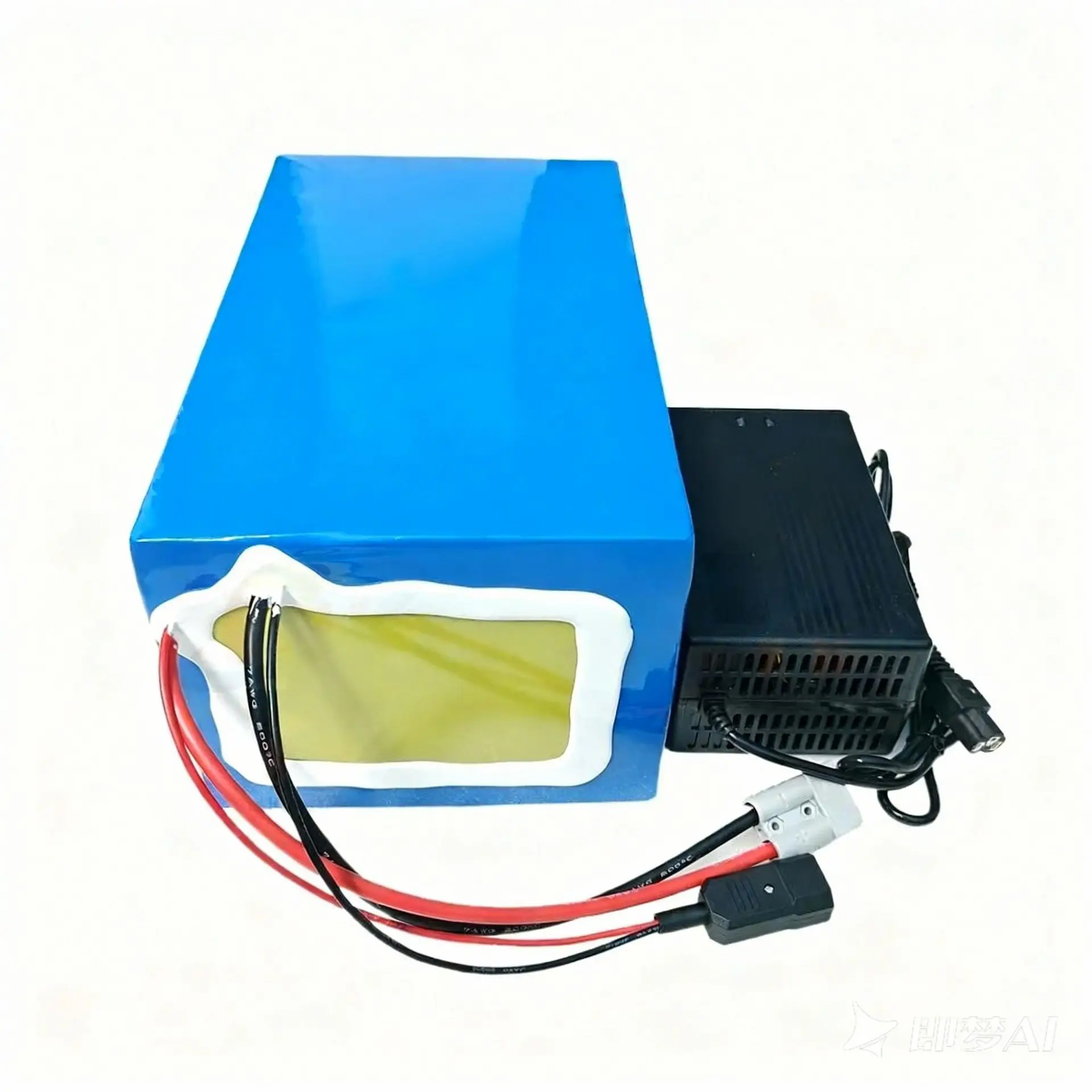 48V 50AH large-capacity lithium battery pack, suitable for electric forklift AGV trolley handling robot power battery