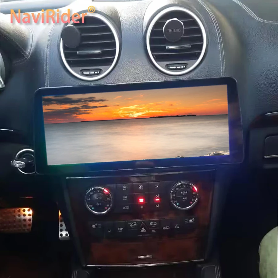 

12,3-дюймовый автомобильный радиоприемник Android 13 для BENZ ML350 ML 350 GPS Мультимедийный видеоплеер Carplay GPS Navi WIFI 4G Bluetooth DSP Головное устройство