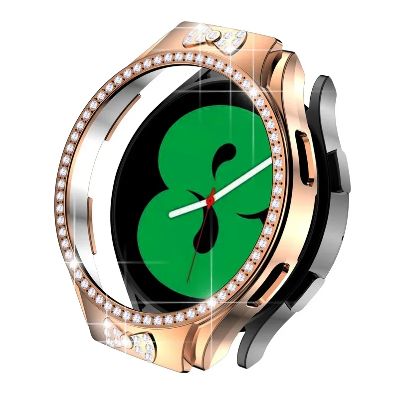 

Diamond Case for Samsung Galaxy Watch 5/5 pro/4 44mm 40mm PC Cover All-Around Bumper Protector Galaxy watch4 classic 42mm 46mm