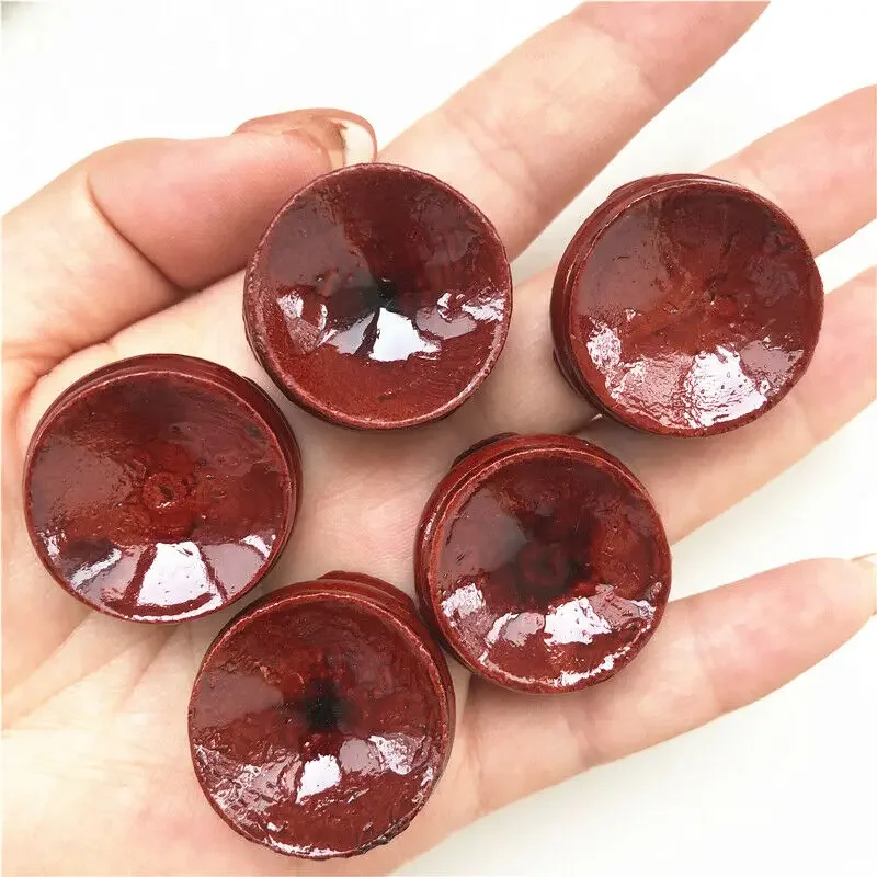 12 قطعة/الوحدة 30 مللي متر الخشب الصلب مصنوع حامل حامل العنقودية غلوب المجال الكرة البيض عينة حامل خشبي ل كريستال الكرة ديكور المنزل