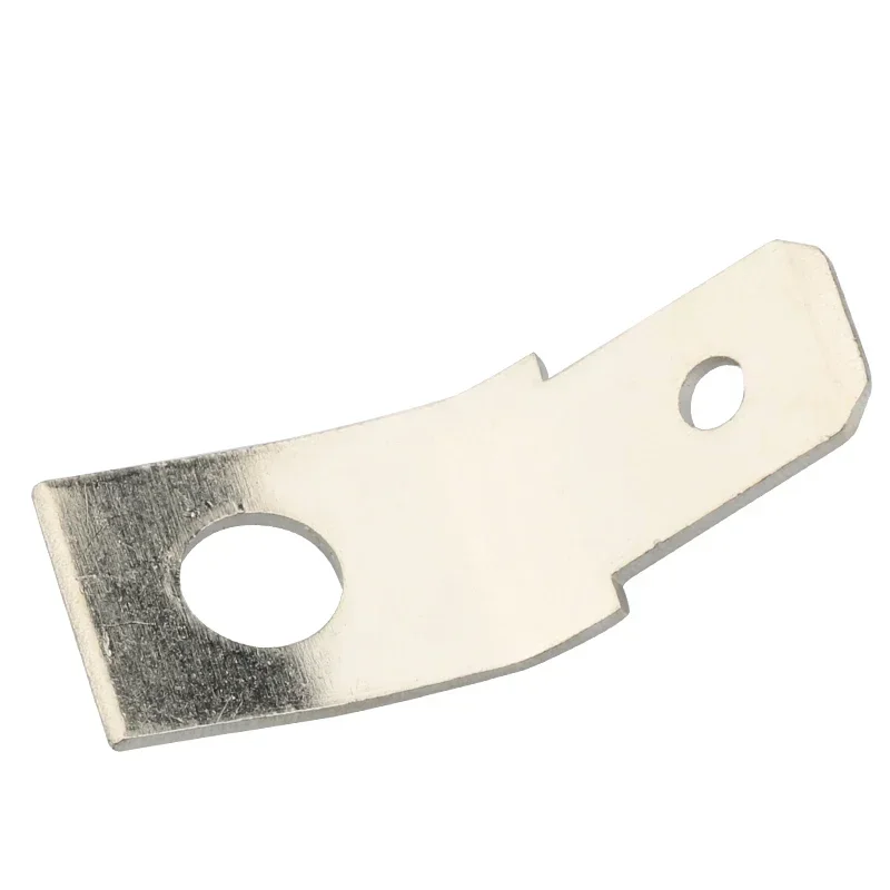 4mm thickness 0.7mm Curved male insertterminal 100PCS/Bag Speaker insert connector
