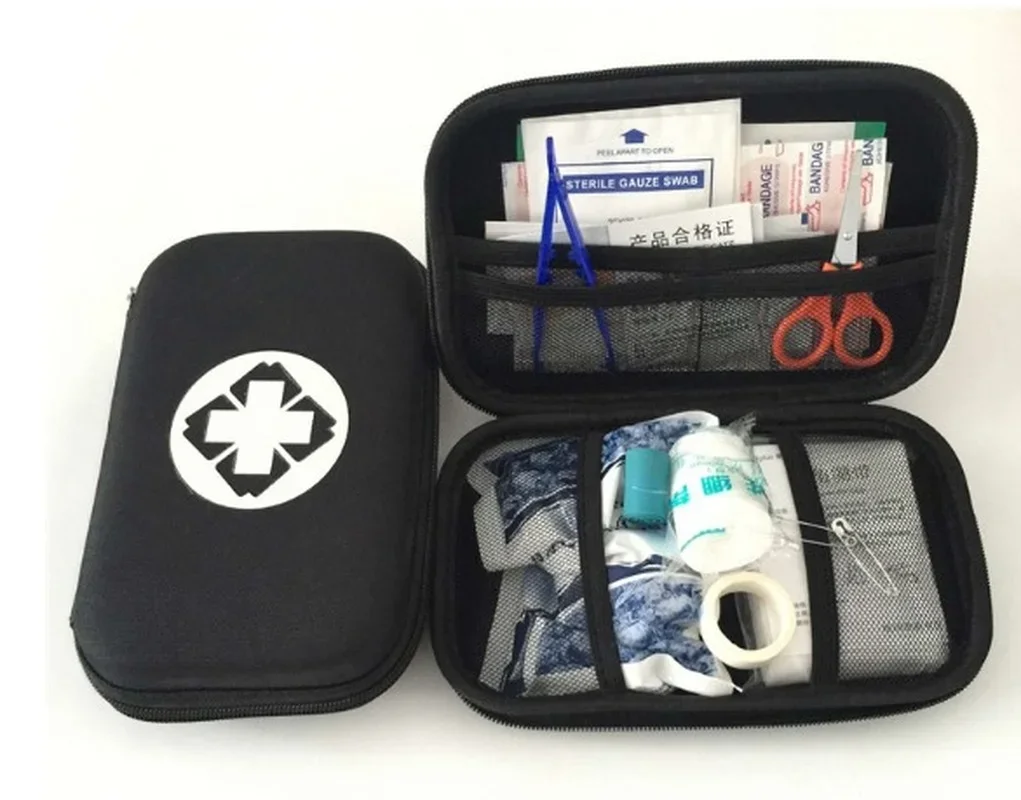 Bolsa médica de emergencia portátil, caja de almacenamiento de primeros auxilios para el hogar, viaje al aire libre, equipo de Camping, Kit de supervivencia de medicina