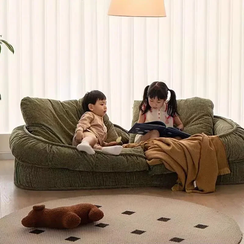 Luie verstelbare woonkamerbank Relax fauteuil Moderne zachte volwassenen bank Enkel lezen Grote Divani Soggiorno meubelen