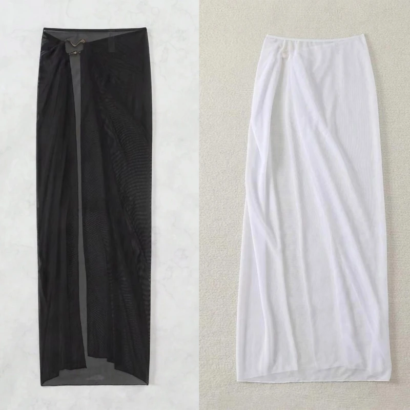 Apresenta banho com sarongues sarongues praia feminina encobrimento longa praia Saias maiôs maiôs praia