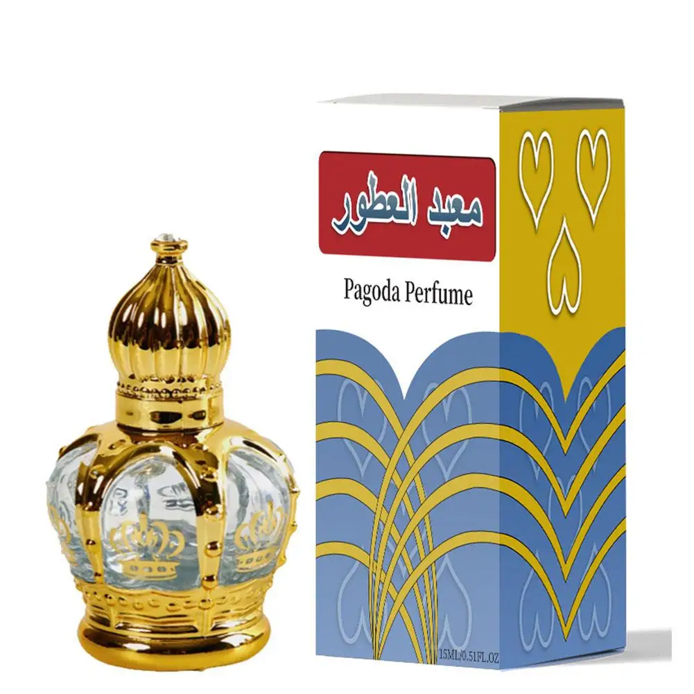 15ML Dubai Middle East Perfume Oil Long Lasting Light Fragrance Fresh Desert Flower Arabian Essential Oil Health Beauty