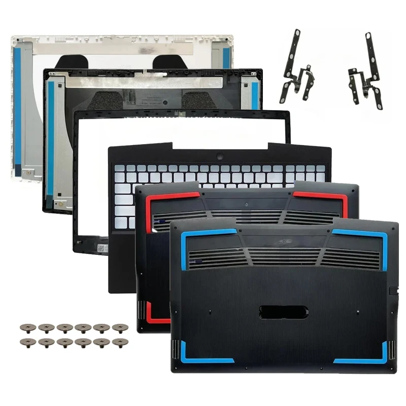

New Laptop Shell For Dell G3 15 3590 3500 P89F LCD Back Cover/Front Bezel/Hinges/Palmrest/Bottom Case 0747KP 03HKFN 0YGCNV