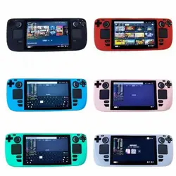 Protective Case For Steam Deck Console Non-Slip Anti-Scratch Design Protective Cover For Valve Steam Deck Console Accessories