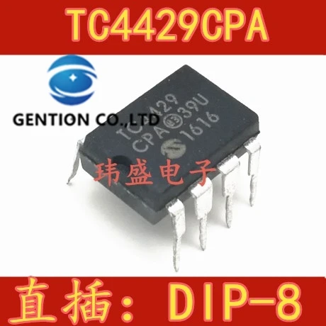 

10 шт. TC4429 TC4429CPA DIP-8 в высокоскоростной МОП-транзистор TC4429EPA в наличии, 100% новый и оригинальный