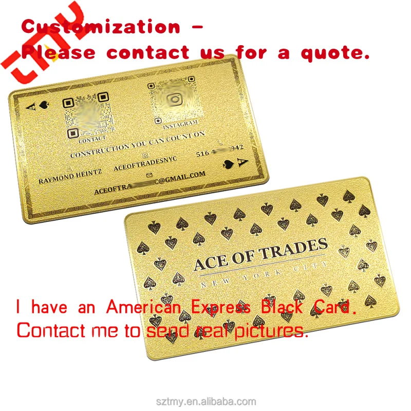 custom.Custom High Quality Luxury Plated Embossed Black and Metal Business Membership VIP Cards With Qr Code Fact