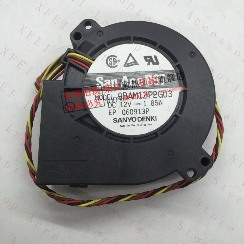 

D 1PC for Sanyo San Ace 9BAM12P2G03 Cooling Fan 12V 1.85A 9733 97x94x33mm PWM