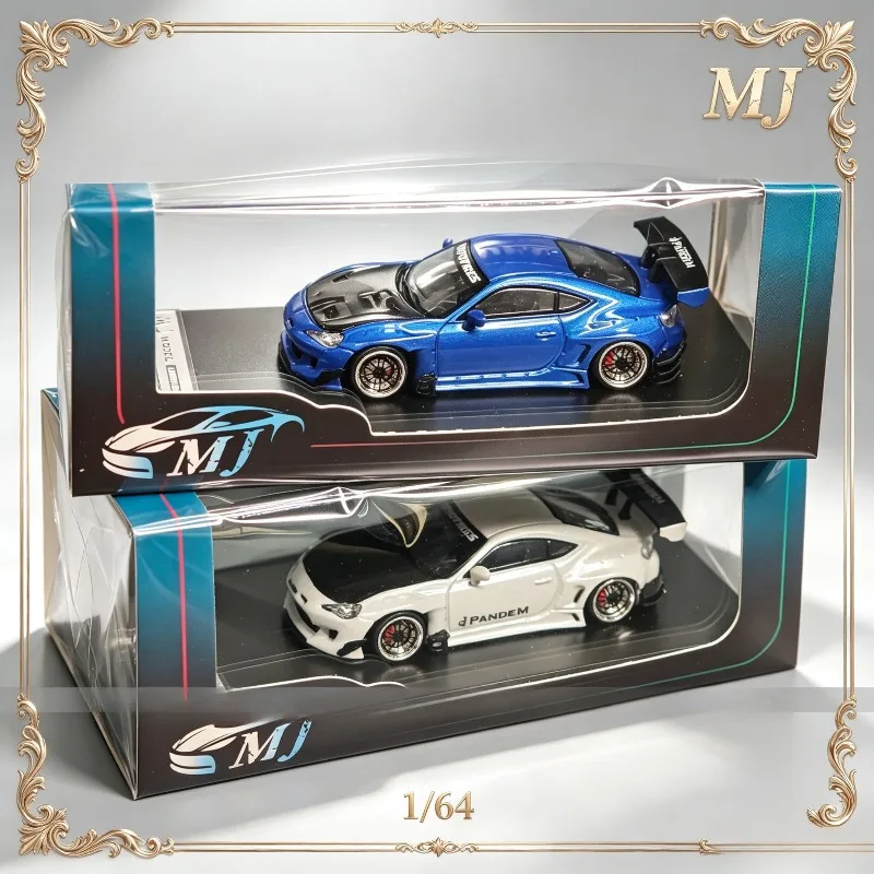 MJ 1:64 Toyota GT86 V3 Pandem Rocket Rabbit Modellfigur aus Legierung - Sammlerstück - Dekoration für Erwachsene