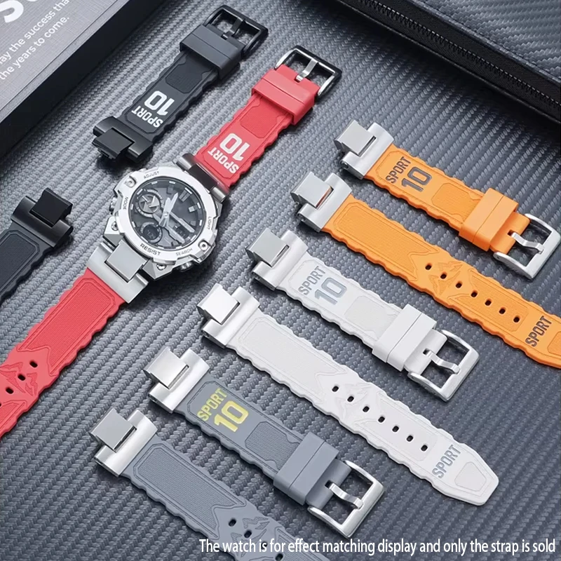high-quality-modified-rubber-watchband-for-casio-g-shock-gst-b400-series-waterproof-sports-soft-fluororubber-watch-strap