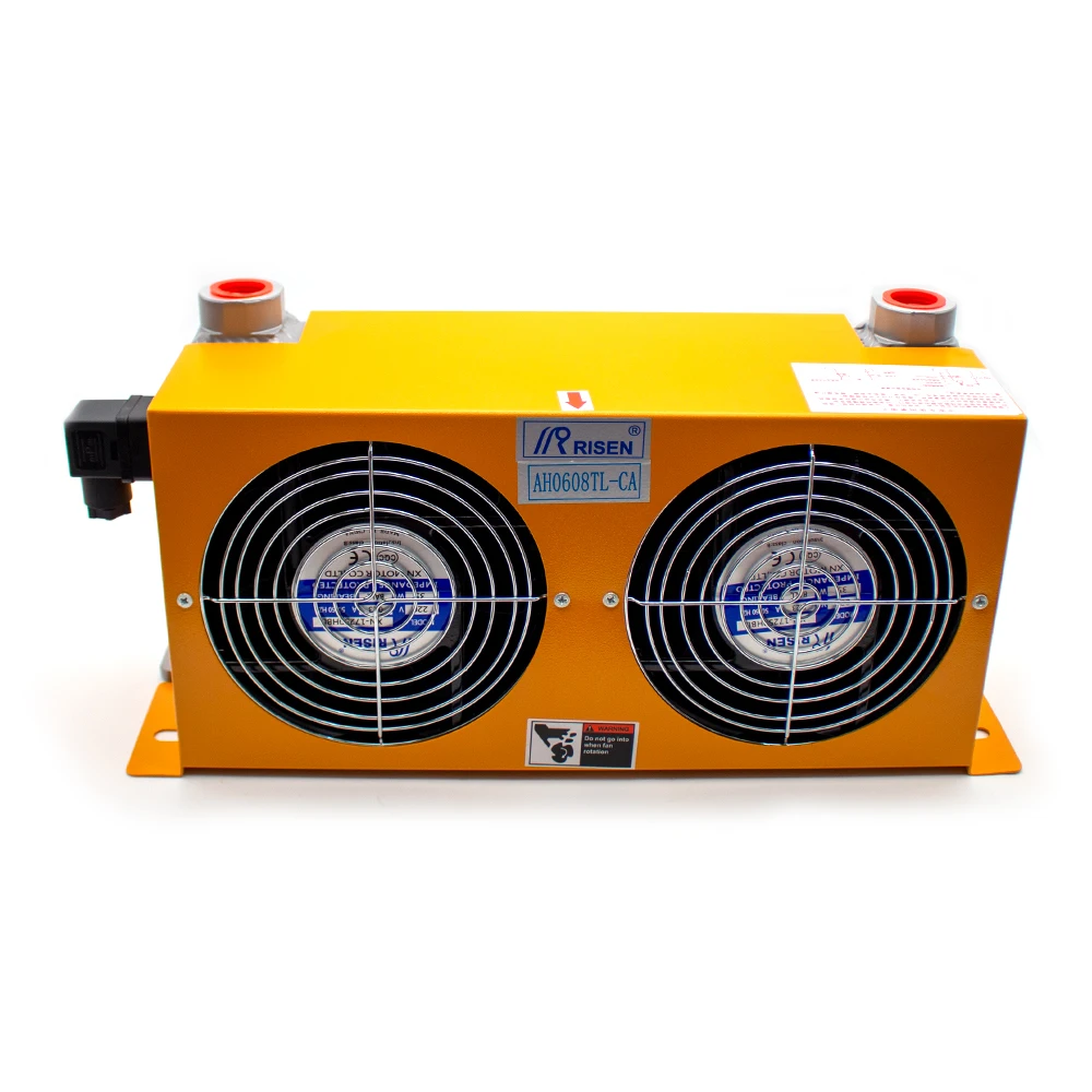 

AH0608TL-CA Hydraulic Air Cooler Air Cooled Oil Radiator AF Series Plate-Fin Hydraulic Aluminum Oil Coolers 60L/MIN