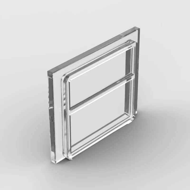 

Small particle building block toy accessories 4034 Glass for Train Window 1 x 4 x 3 Size: 3.7 x0.4 x3 in Stud