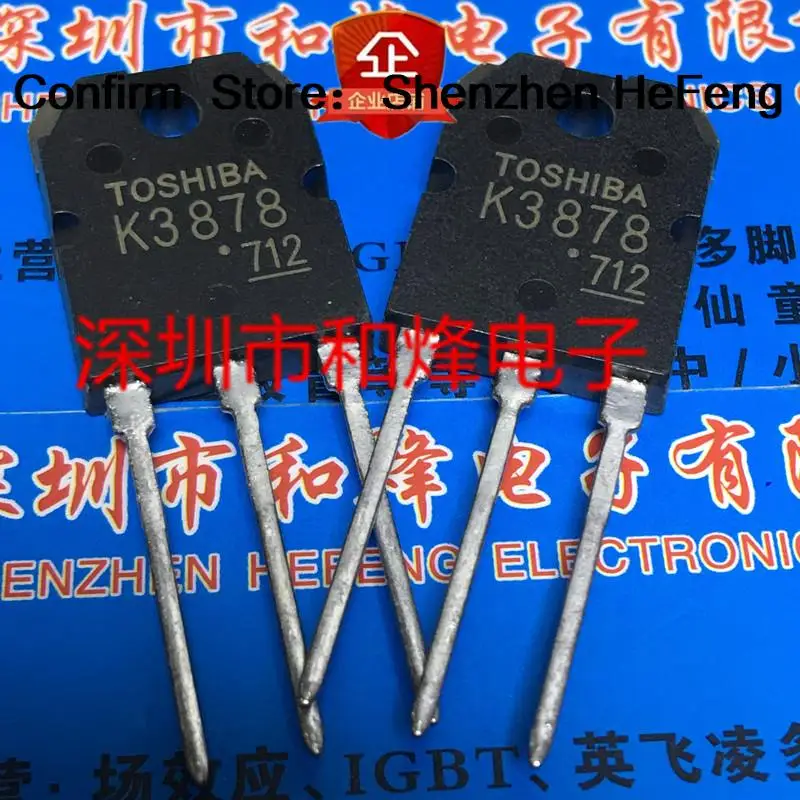 5PCS-10PCS K3878 2SK3878  TO-3P 900V 9A   NEW AND ORIGINAL ON STOCK