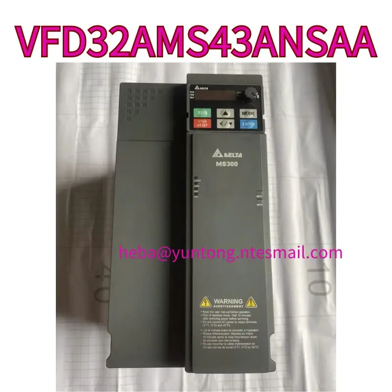 

Used Frequency converter VFD32AMS43ANSAA 15kw