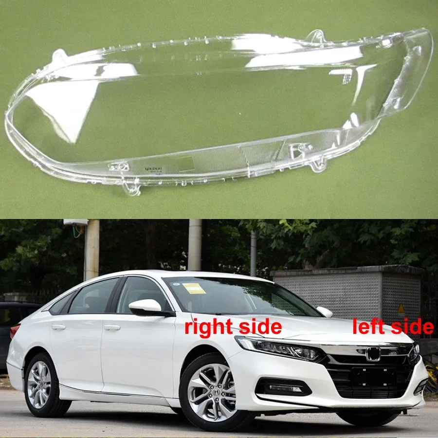 

For Honda Accord 10 Generation 2018 2019 Headlight Cover Lampshade Lamps Headlamp Shell Plexiglass Auto Replacement Parts