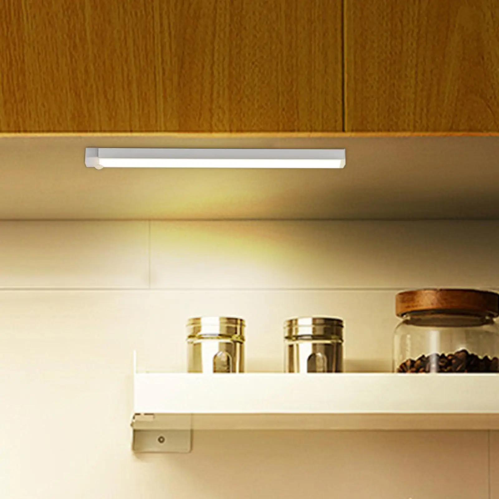 Stick-On Lights Motion Sensor Cabinet Lamp Smart Under Cabinet Lights Wireless Indoor Lights Kitchen Under Cabinet Lighting view 2