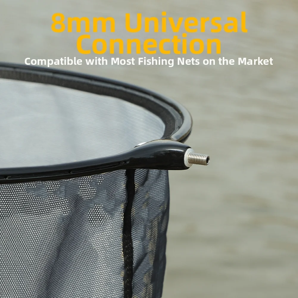 

Держатель для рыболовной сети с карбоново-алюминиевой рамой для карповой ловли, глубоководной рыбалки и ночной рыбалки