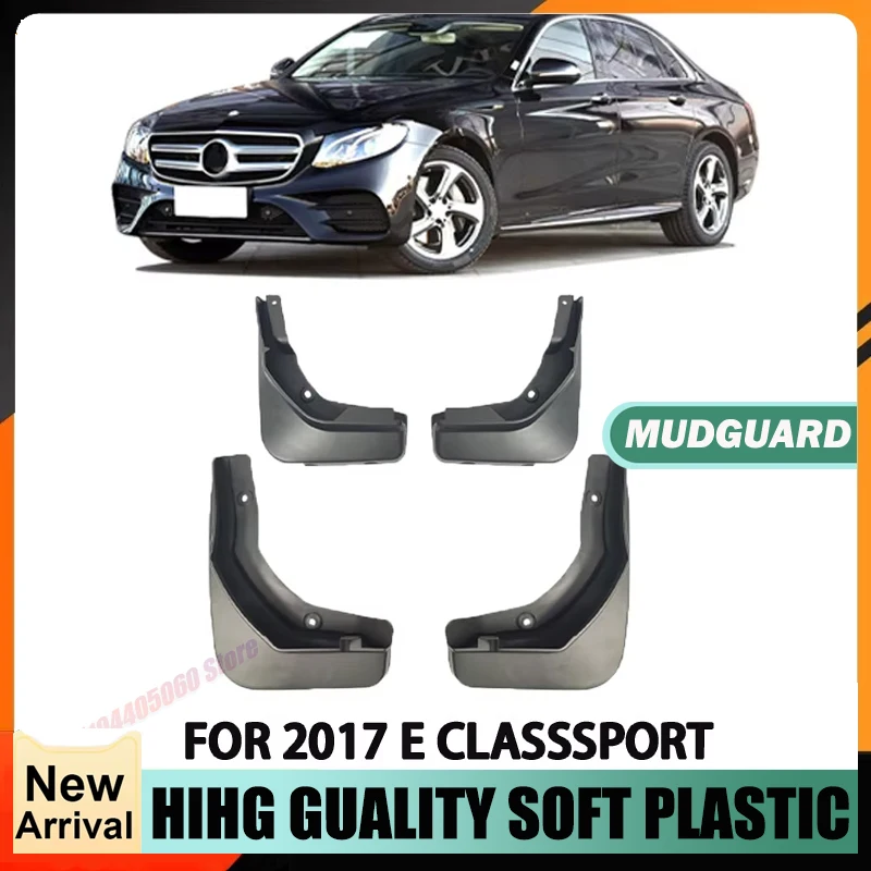 For 2016-2023 BENZ E CLASS SPORT Front and Rear Wheel Fenders Splash Retort Suitable