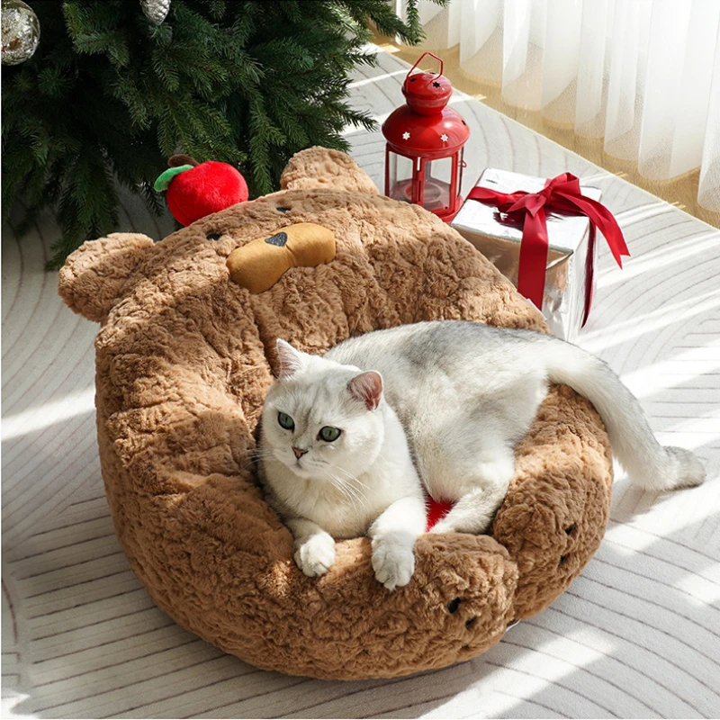 

Cat Nest, Bear Nest, Four-season Pet Bed, Cat House, Cat House, Small Dog Kennel, Winter Warm Pet Supplies