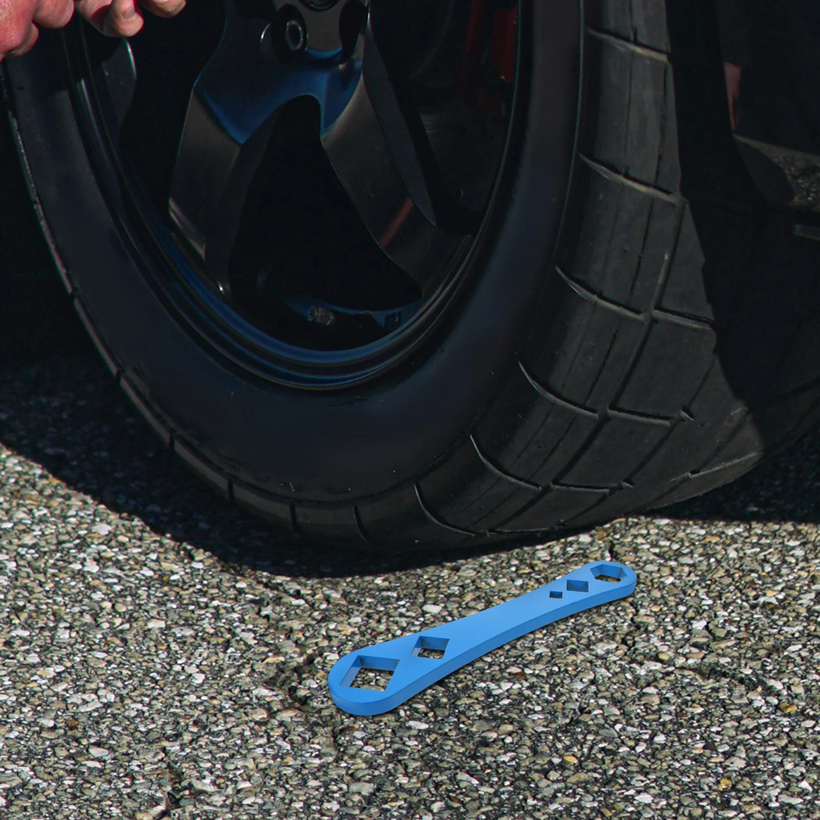 

Oil Drain Socket Tool for Car Repair Blue Spreader Plug Removal Funnel Thread Pan Screw Disassembly drain plug socket