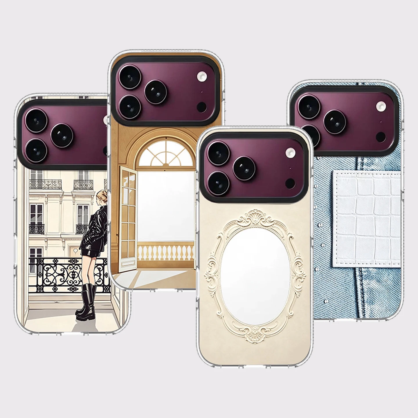 609174 White Border Magnetic Case: Compatible with IPhone 18 17 16 15 14 13 Pro Max 18Pro
