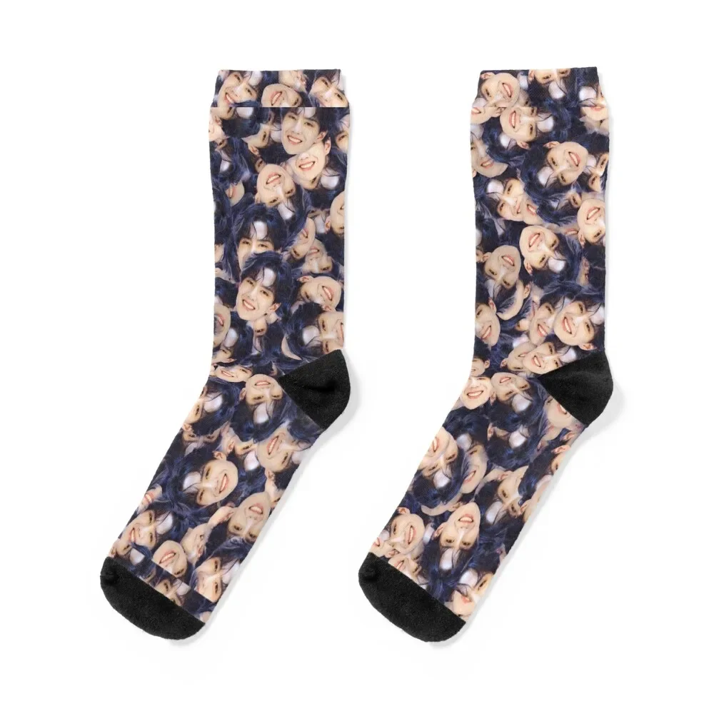 

How many Wang Yibo And it is Socks colored Thermal man winter with print Toe sports Socks Women's Men's