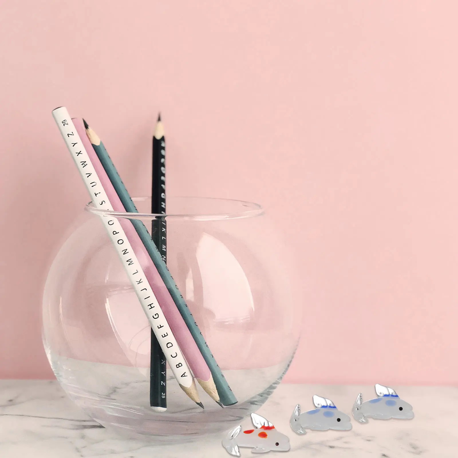 

Fish Shaped Decoration Chic Design Attractive Color Wonderful Visual Enjoyment Perfect Gift for Friends and Family Home Decor