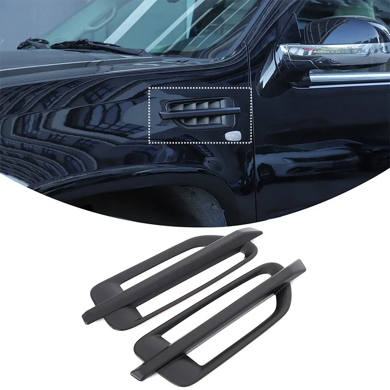 

For 2007-2014 Cadillac Escalade Leaf Panel Decorative Frame ABS Car exterior Accessories Side Fender Body Intake Trim