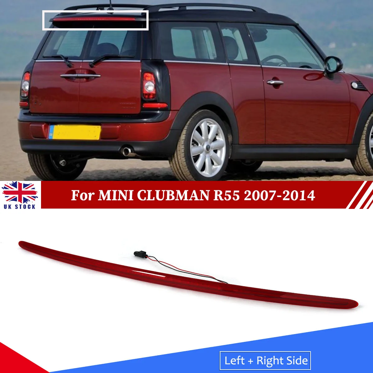 

For BMW Mini Clubman R55 High Brake Light 2007-2014 Level Third LED Stop Brake Rear Light Automotive Lamp Accessories