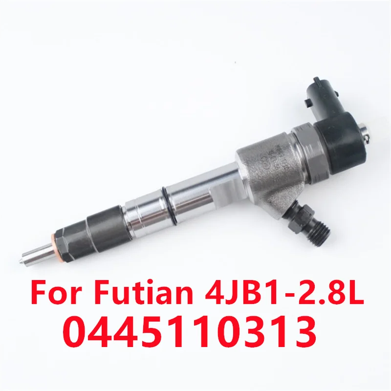 

New Diesel Fuel Injector 0 445 110 313 Common Rail Fuel Injector 0445110313 Is Suitable for Futian 4JB1-2.8L engine