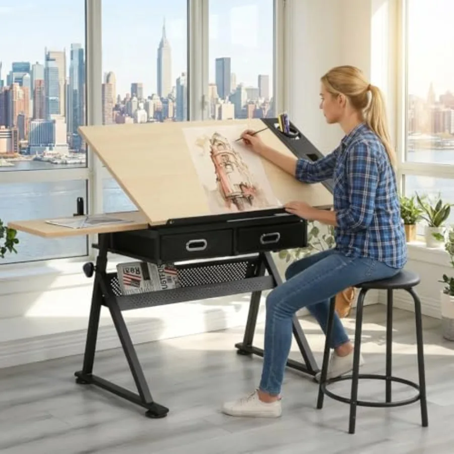Drafting Table With…