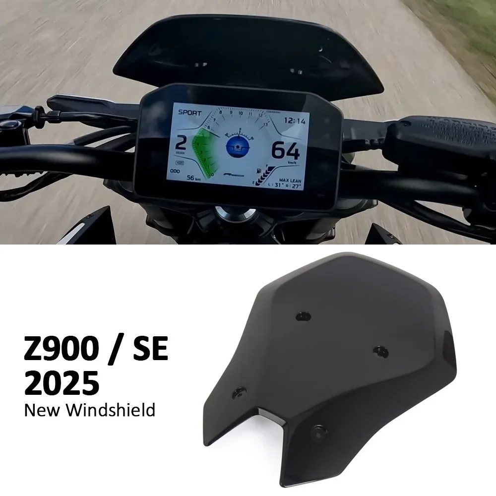 

New Touring Windshield Wind Deflectors Visor For Kawasaki Z 900 SE Z900 2025 Motorcycle Windscreen Protection Cover