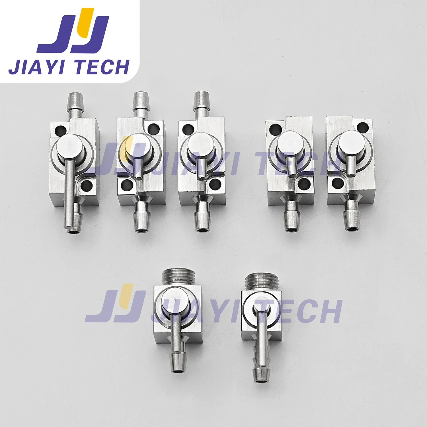 Connected to 6X4mm ink tube UV machine secondary ink cartridge valve switch printer stainless steel metal two three way valve