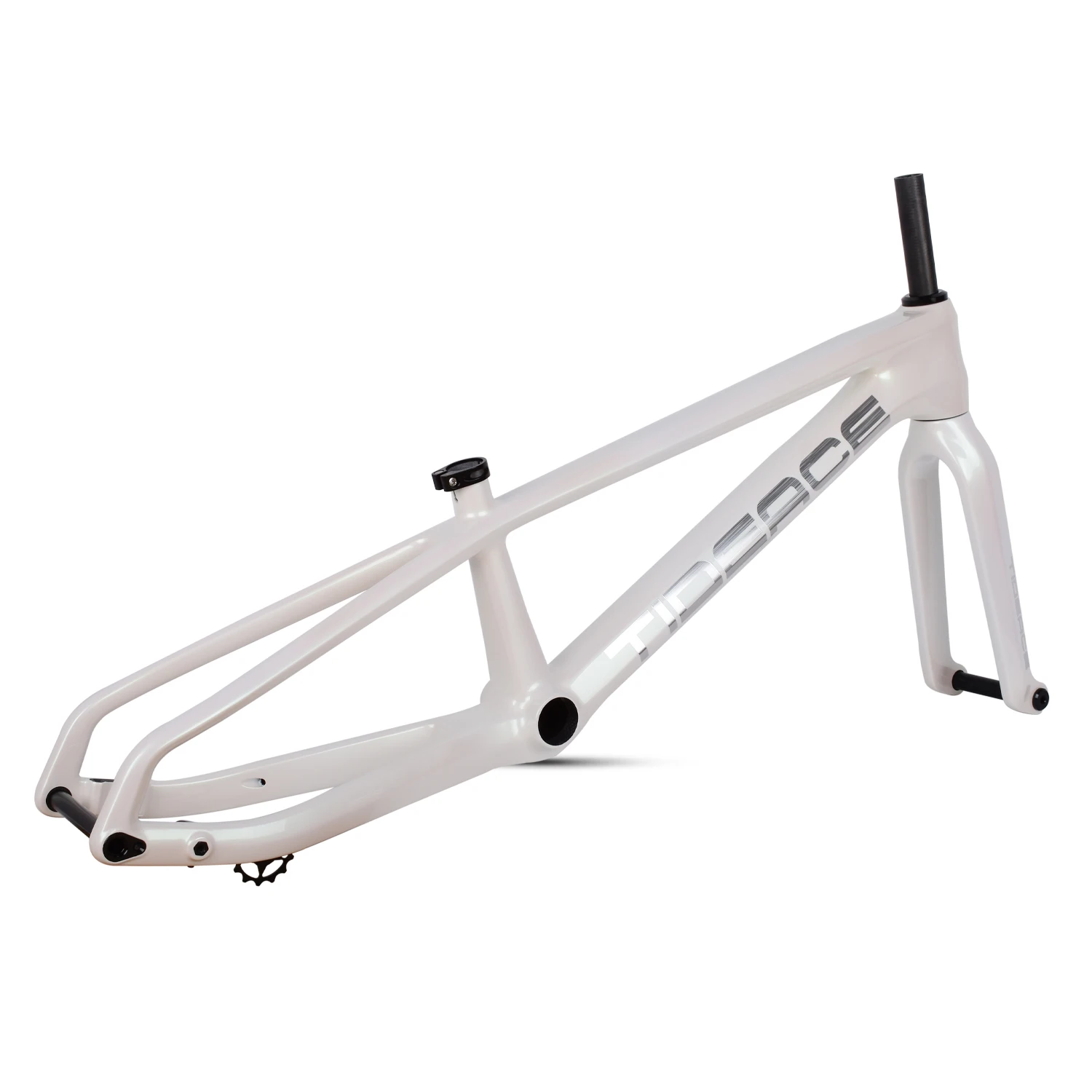 

Bike Frame Carbon Fiber BMX Bicycle Frame 20 Inch Professional Racing BMX Action Performance Max 1.95 'Tires BB86
