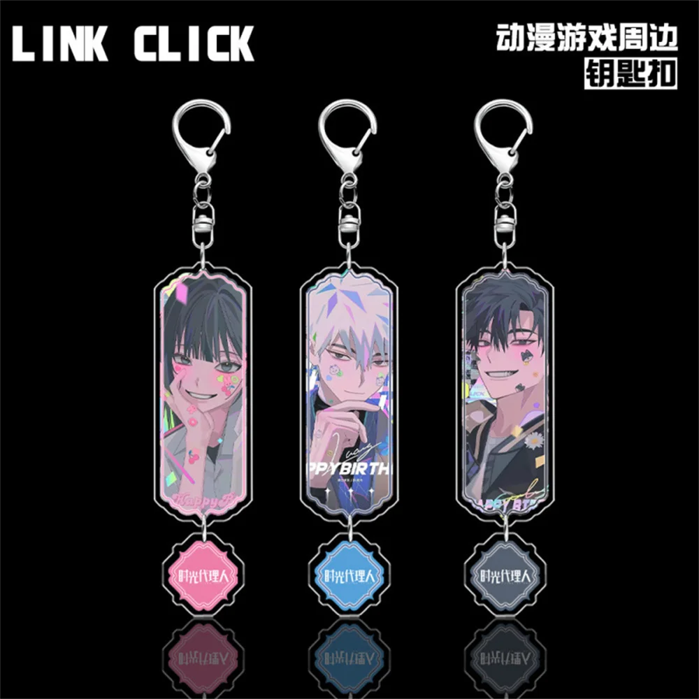 LLavero de acrílico de 6CM con diseño de labios de Anime, modelo de personajes de Cosplay, accesorios de adorno, colección de productos, regalos