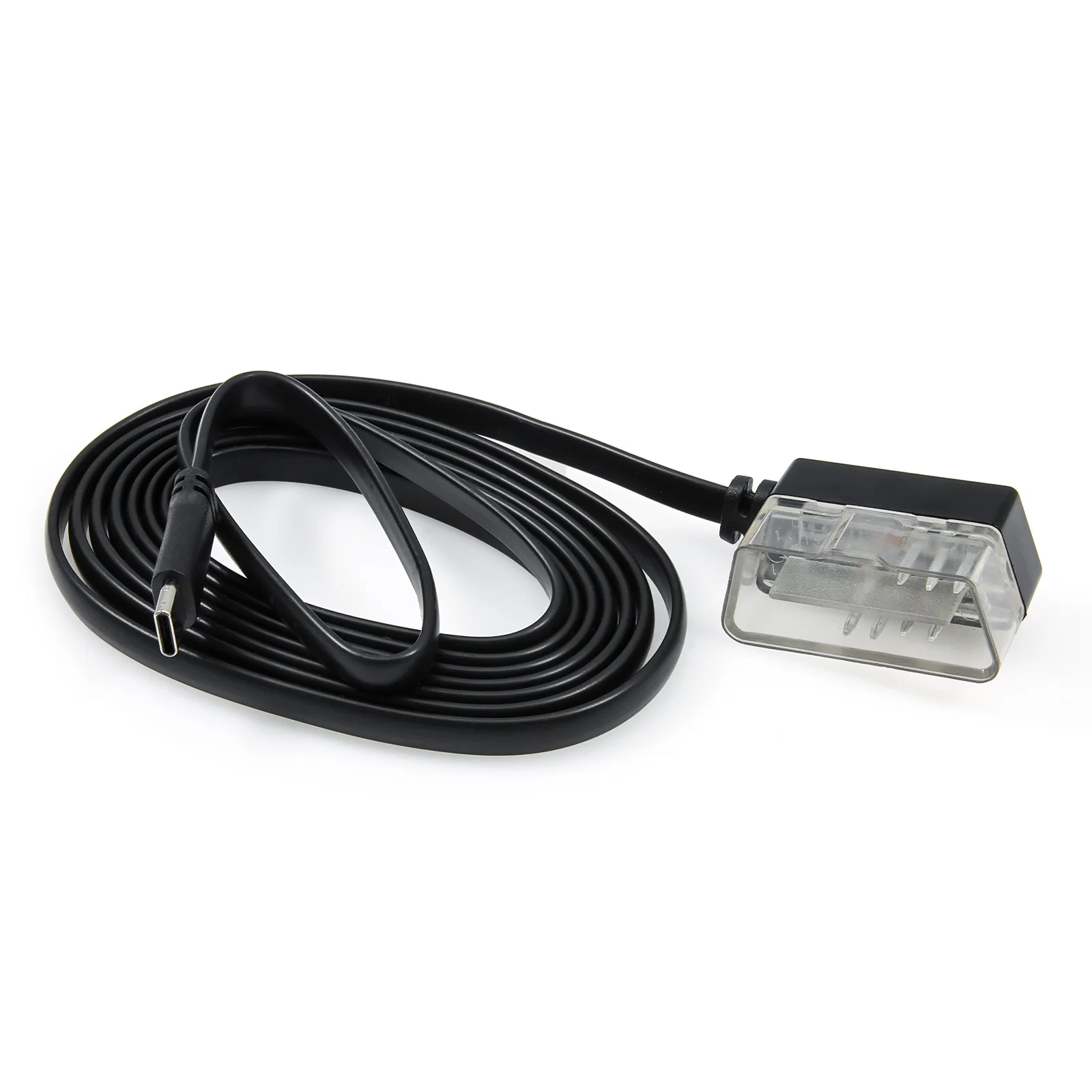P10-Pro/P24 Car Head Up Display Cable Obd2 Cable Wire Type-C Connecting Line Auto Speedmeter Cable view 4