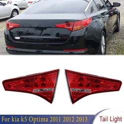 Rear Bumper Inside Tail Light Tail lamp Rear Brake Light Stop Light For kia k5 Optima 2011 2012 2013 ABS Tail Lights Assembly