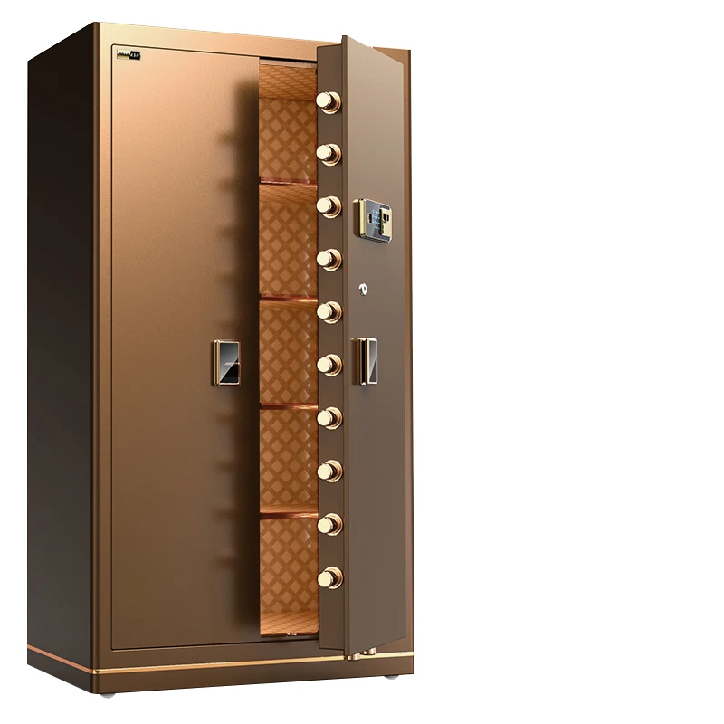 Luxury Solid Steel Safe Home Office Bank Heavy Duty Fireproof Large Storage Space Safe